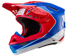 Alpinestars 8301923-3017-XL Supertech S-M10 Bale Helmets XL Red OPEN BOX SALE picture