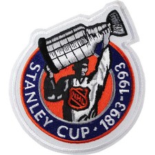 1993 NHL Stanley Cup Final 100th Anniversary Jersey Patch Los Angeles Kings picture