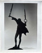 Silhouette of a  Boxer 20x16 Fine Art Photograph-1990s-Mark Bugzester(1954-2025) picture
