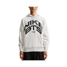 Nike BTS Hoodie Men's Grey Fleece Sweatshirt JA8525-051 K-Pop picture