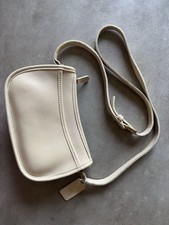 Coach 9031 Wendie Crossbody Bag Vintage Bone White Leather picture