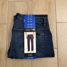 NWT MEN'S JOE'S JEANS Multiple Sizes Mid Rise Straight Fit Dark Blue Denim picture