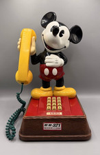 Vintage 1976 Mickey Mouse Telephone – Walt Disney – Collectible picture