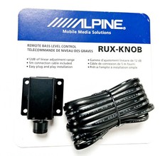 Alpine RUX-KNOB Remote Bass Level Control with 5m Connection Cable New Original picture