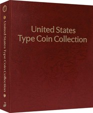 Whitman Prestige™ Coin Album - U.S. Type Coin Collection (Burgundy) picture