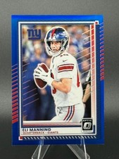 2025 Panini Donruss Optic - Eli Manning #184 Blue Prizm /249 picture