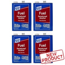 4 PACK Klean Strip GSL26 Denatured Alcohol Clean Burning Fuel 1 Gallon NEW picture