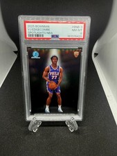 VJ Edgecombe 2025 Bowman Chrome #BNB-3 Spotlights SP Rookie RC PSA 8 picture