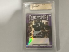 1/1 Pelé 2022 Leaf Vibrance Gods of Sport, Pre Production Proof Prismatic Purple picture