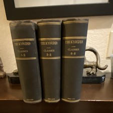 Thukydides Illustrated Classics Hardcover Set Weidmannsche 1910 German Berlin picture