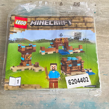 LEGO Minecraft 21135 The Crafting Box Manuals lot of 5 sealed picture