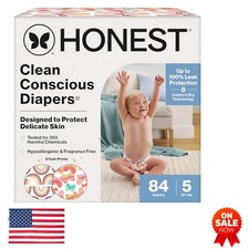 Daytime Diapers Size 5 84 Count Hypoallergenic Fragrance Free Leak Protection picture