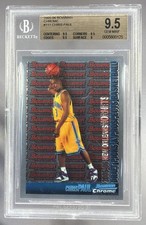 2005-06 Bowman Chris Paul Chrome RC BGS 9.5 #111 picture