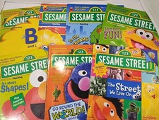 Sesame Street Magazine 2004 Set of 7 ~ RARE Lot Unused with Pullout Posters  picture
