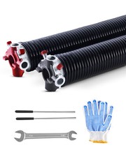 Garage Door Torsion Springs Pair of 0.234 x 2 x 28 inch with Winding Bars picture