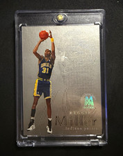 SkyBox 1998-99 Molten Metal Fusion Heavy Metal Reggie Miller #8F Pacers picture