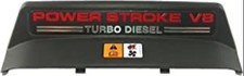 2003-2007 Ford  Power Stroke Fan Shroud Emblem picture