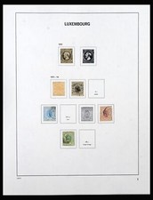 Lot 40421 Stamp collection Luxembourg 1852-1999 in Davo album. picture