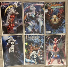 73 Comic Book Lot: Lady Death, Zenescope, White Widow, indie publishers picture