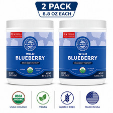 Vimergy USDA Organic Wild Blueberry Powder 8.8 oz 2 Pack Vegan Supplement  picture