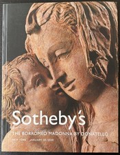 Sotheby's NY The Borromeo Madonna By Donatello January 26, 2006 1 Lot Catalogue picture