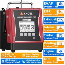 ANCEL L5000 PRO EVAP Smoke Machine Auto Vacuum Leak Detector Built in Air Pump picture