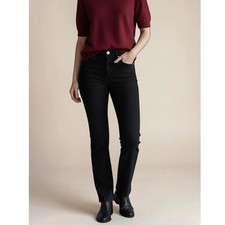 Club Monaco Womens 25 NWT High Rise Skinny Jeans Black Denim Stretch Luxury picture