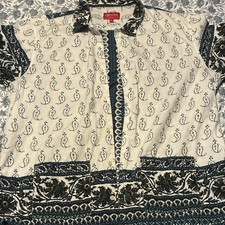 Men’s Supreme “Guyabera” Gaucho XL Shirt “Ultra Rare” S/S ‘10 picture