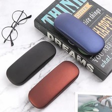 New Fashion Hard Glasses Box Men Women PU Pearlescent Glasses Box Myopia Glasses picture