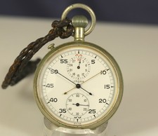 Vintage 13j LEMANIA Split Seconds Rattrapante Watch Timer EXCELLENT FUNCTIONS picture