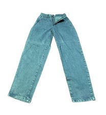 Vintage Guess High Waisted Green Wash Women’s Mom Jeans Size 28 Made In USA picture