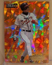 1996 Collector's Choice You Crash the Game GOLD Chipper Jones (Sept 19-23) HOF picture