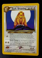 Dark Ursaring 21/105 Rare non holo Neo Destiny LP Free eBay Shipping 2a picture
