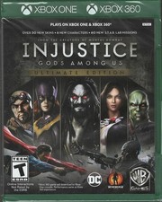 Injustice: Gods Among Us Ultimate Edition (XB1 Packaging) Xbox 360 (Brand New Fa picture