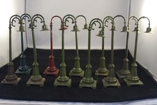 Lionel Prewar No. 59 Lamp Post Lot of 11 O Gauge 7 Tested Working picture