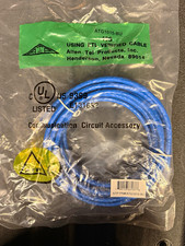 Allen Tel LOT OF 60pcs. ATG1015-BU Communication Circuit Cable 15ft Blue picture