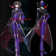 Code Geass Lelouch of The Rebellion Zero Cosplay Costume Halloween Outfits Cos picture