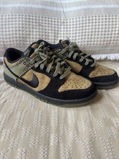 Nike Dunk Low Retro PRM Size 9.5 Olive Flak Black picture