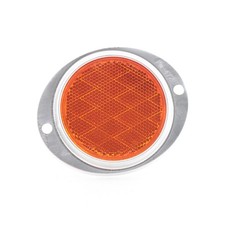 Peterson V472A Amber 4.5 x3.75 Aluminum Oval Reflector Low Profile Rustproof picture