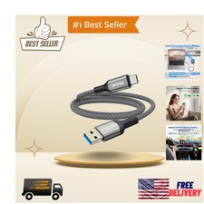 Versatile 3ft USB A to USB C Cable - Fast Charging & High-Speed Data Transfer picture