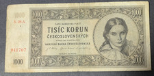 Czechoslovakia Czechoslovakia 1000 Korun 1 Series S.08A (4) picture