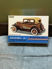 Vintage Gabriel Model A Victoria Metal Kit No 4866 Unassembled W/ Box Parts picture