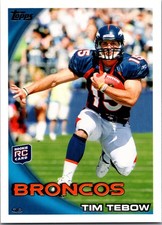 2010 Topps - Tim Tebow #440 Running Ball (RC) picture