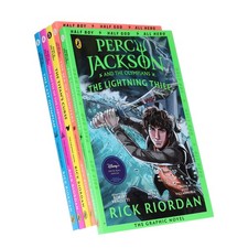 Percy Jackson Graphic Novels By Rick Riordan 1-5 Books Set - Ages 8+ - PB picture