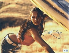 Megan Fox Authentic Signed 11x14 Photo Transformers BAS Beckett Witnessed picture