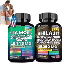 Dynamic Vitality Bundle - Sea Moss Multivitamin & Shilajit Power Combo picture