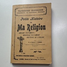 Catechisme Historique Petite Histoire de Ma Religion French 1923 Fournier Book picture