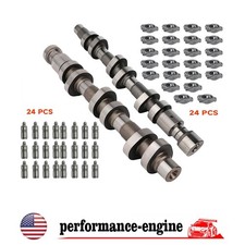 2x Camshaft 24x Lifters & Rocker Arms Kit for 2005-2012 Dodge Jeep Ram 3.7L SOHC picture
