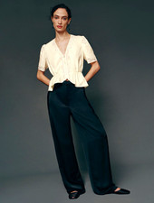 NWT  The Collection by Reformation Black Jasper Pants picture