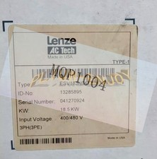ONE new Lenze Inverter ESV183N04TXB picture